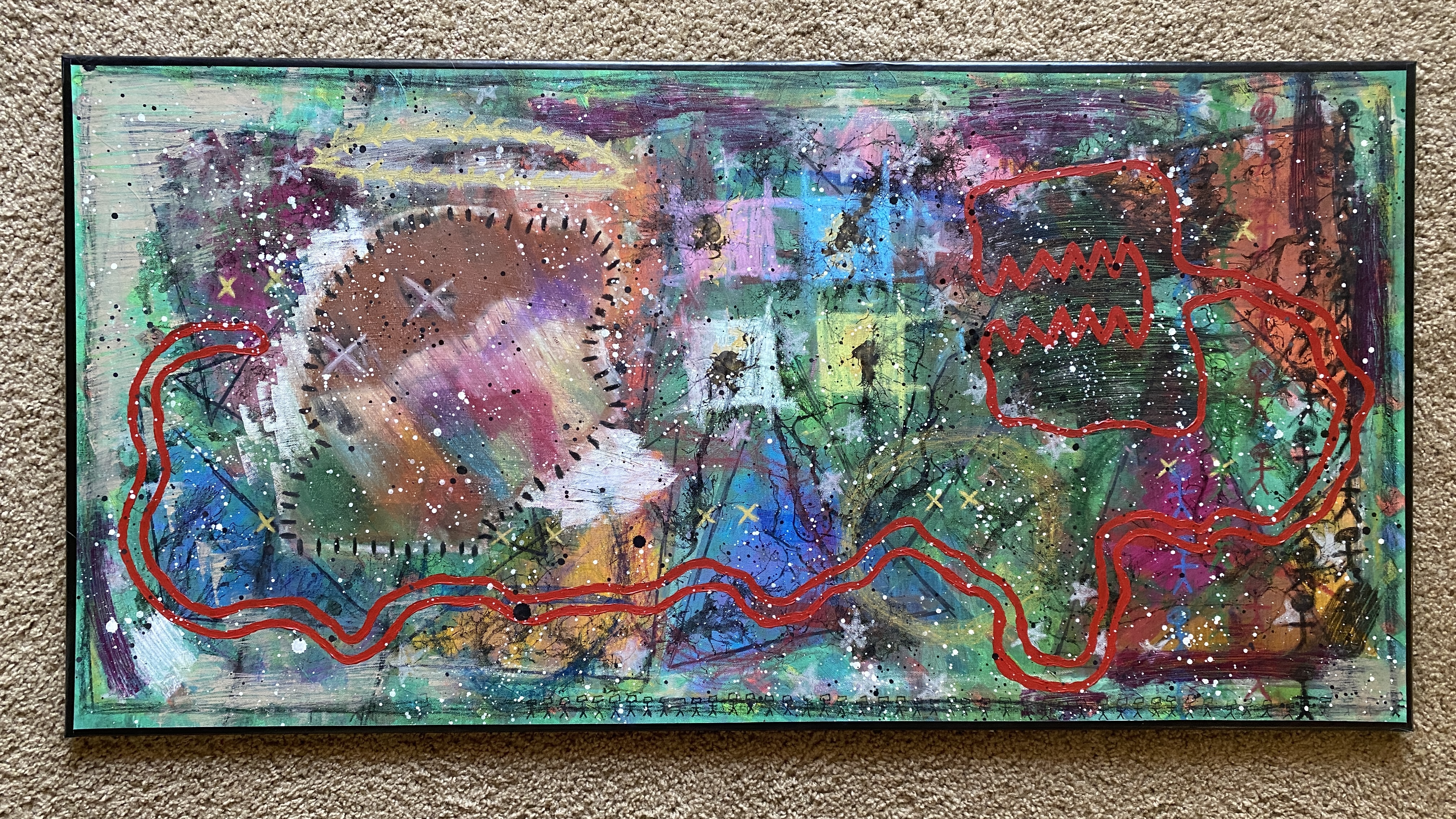 Painting by Jakob M. Helton